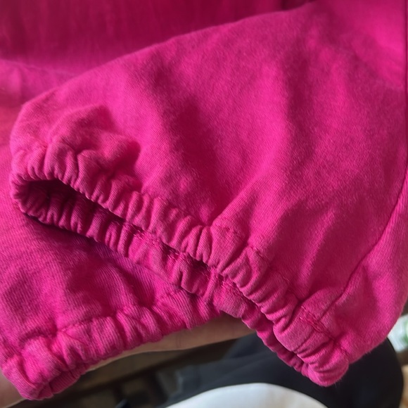 Twisted Heart Bling Y2K VTG Hot Pink Zip Up Hoodie - Picture 15 of 16